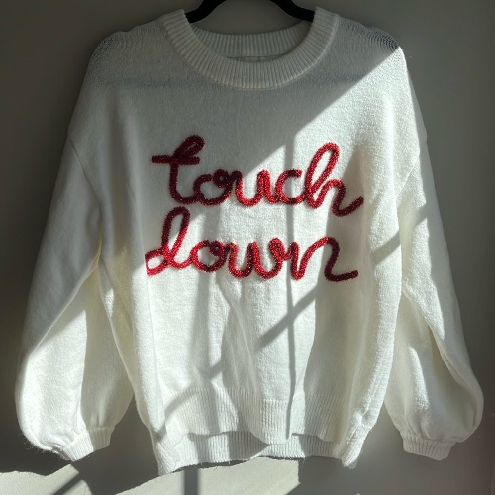 Puff Touchdown Sweater